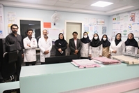 گرامیداشت دهه کرامت در بیمارستان ایرانمهر